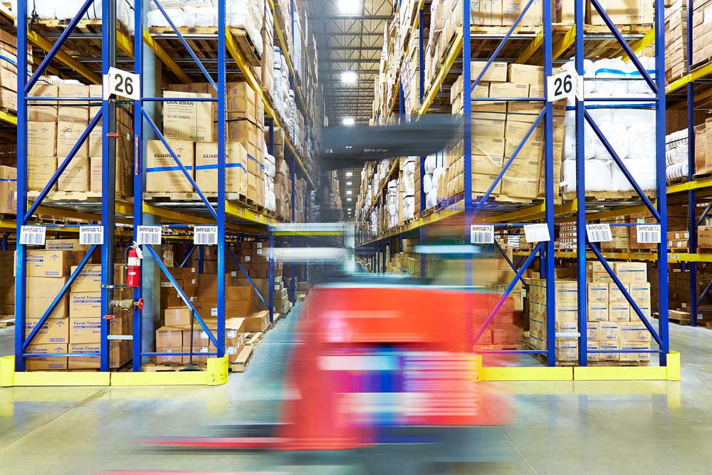 Warehouse distribution in action