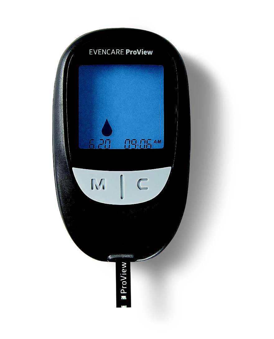 Picture of black oval with a blue screen and gray semicircle