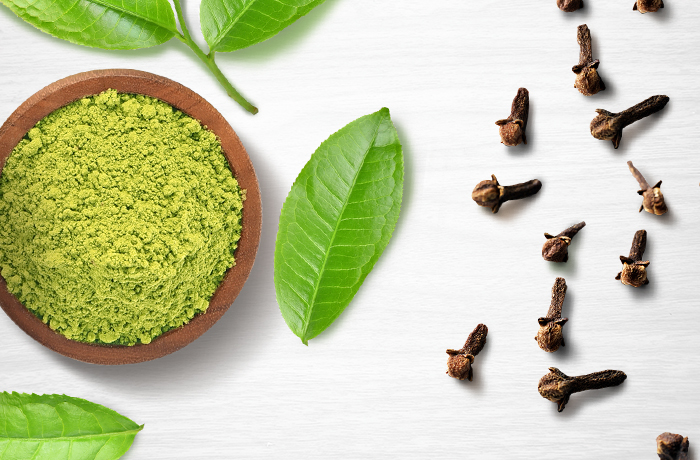 Greentea_cloveflower