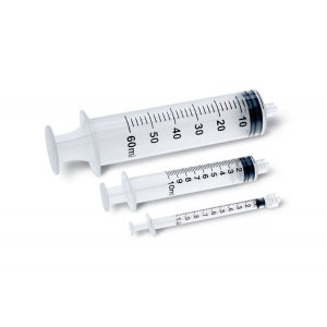 Luer lock syringes