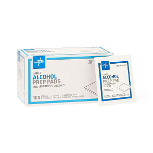 Sterile alcohol prep pads