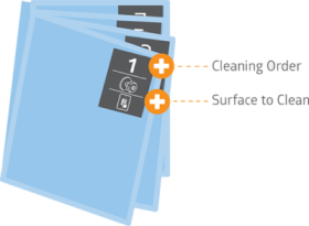 microfiber-booklets Blue Clean by Sequence Microfiber Booklet