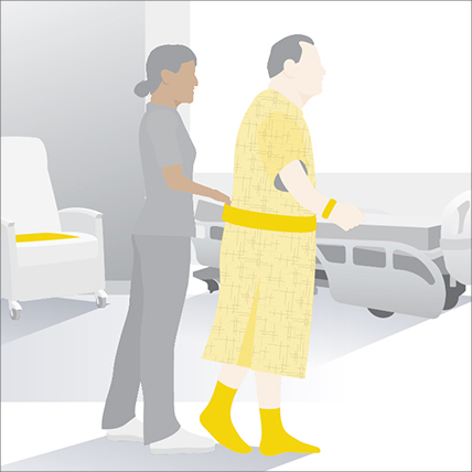 Gait belt in use 1