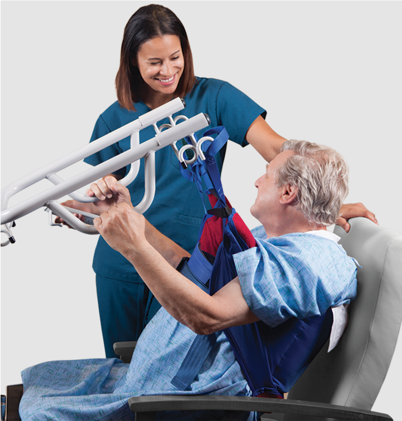 ANA Guideline Article Hero image 3 1 Healthcare employee assisting a patient in a chair