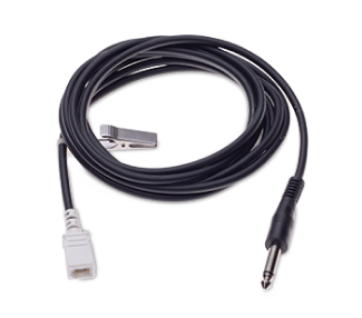 Black connecting cable