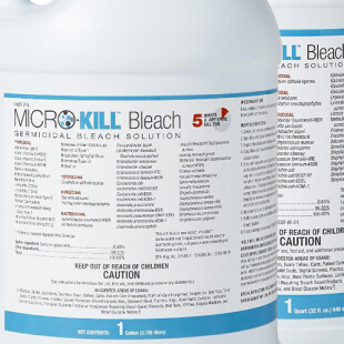 microkill-bleach Gallon bottle of Micro-Kill bleach