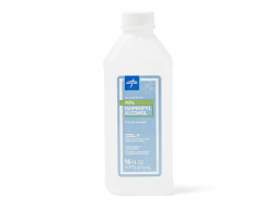 Clear bottle of alcohol