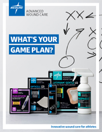 Cover of the Advanced Wound Care brochure