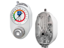 Two views suction regulator front and clear back plate