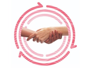 reduce-variation-1-min Two hands shaking, surrounded by three pink circles