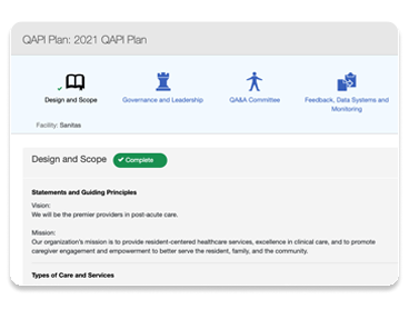 QAPI plan builder