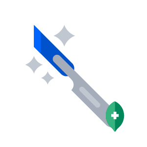 SYM_Surgical instrument icon of a surgical instrument