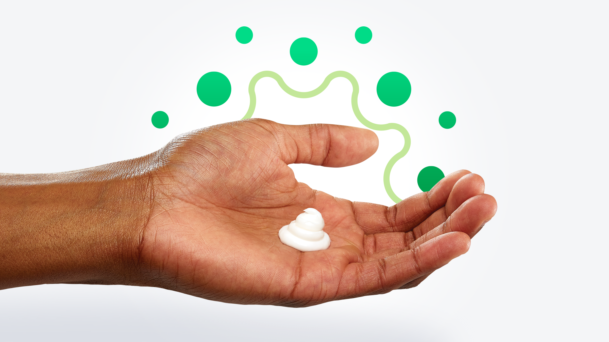 Applying moisturizer as part of hand hygiene regimen