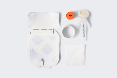 Icon of hospital with text 68% decline