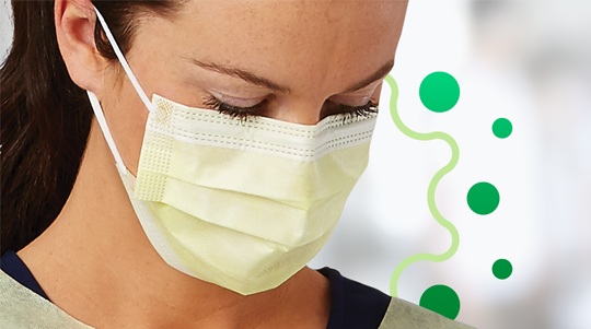 Healthcare face mask selection