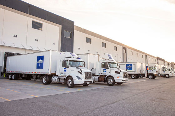 Medline tractor-trailer trucks