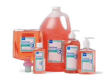 spectrum-advanced-antibacterial-soaps Product shot of variety of Spectrum Advanced Antimicrobial Soaps.