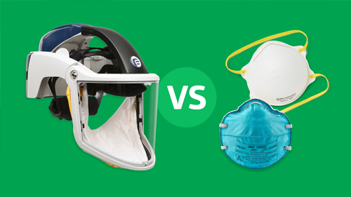 PAPR and N95 masks