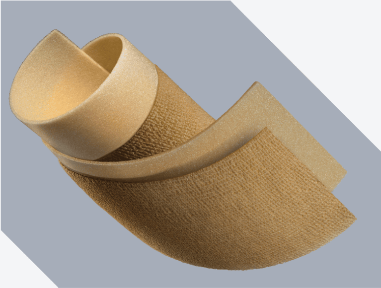 Clinician’s gloved hand applies Marathon XL to patient’s skin with wide applicator