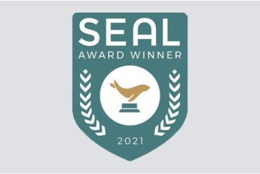 2021 Seal Award winner label