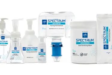 System of Spectrum hand hygiene products