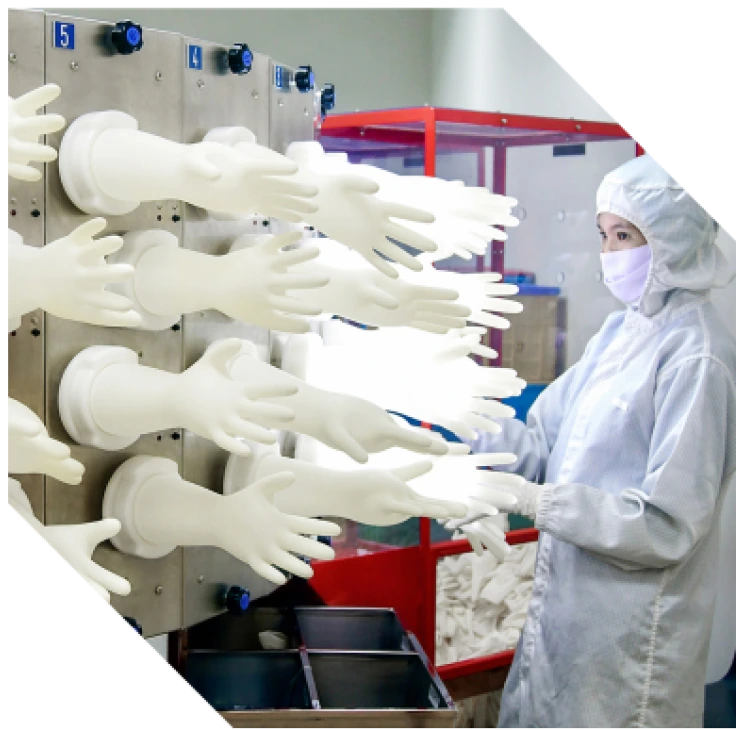 closeup of two hands pulling hard on Titan wrap to test strength