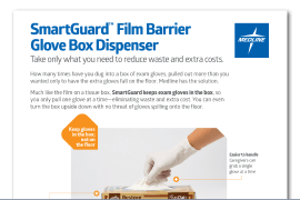Preview of glove box dispenser information sheet