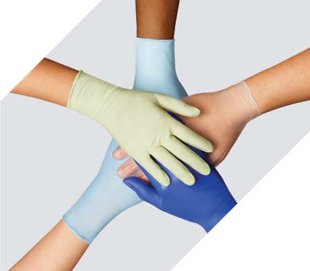 exam-gloves-desktop 5 clinicians’ gloved hands overlapping